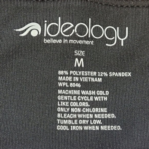 SIZE M Athletic Cropped Colorful Workout Yoga Capri Leggings - Picture 5 of 5